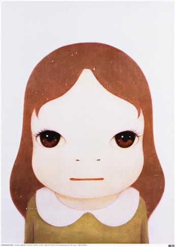 YOSHITOMO NARA (1959 - ) Cosmic Girls: Eyes Open/Eyes Closed.